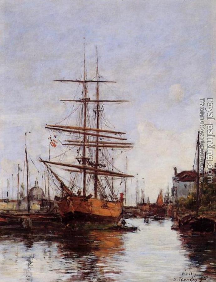 Eugene Boudin : Venice, Quai de la Giudecca Eugene Boudin : Venice, Quai de la Giudecca